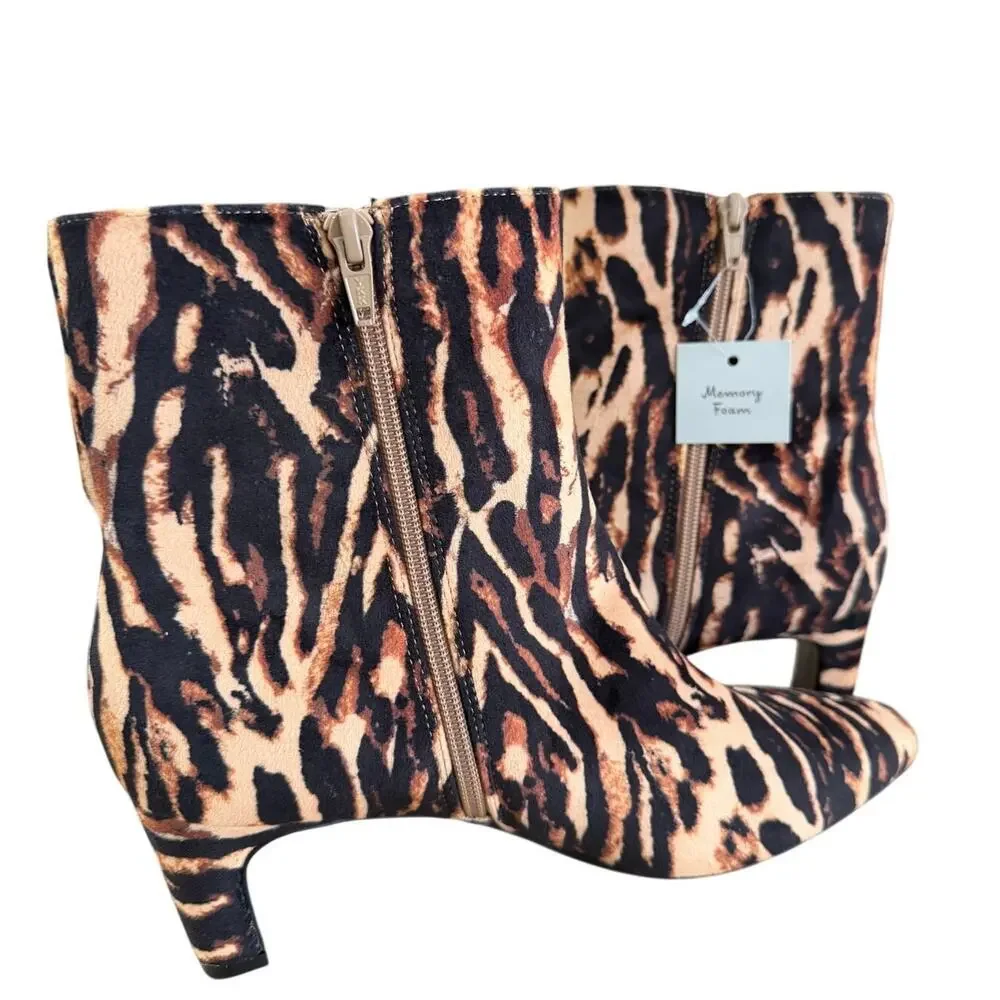 NEW Women's Tigris Ankle Boots Brown/Tan Size 9.5M